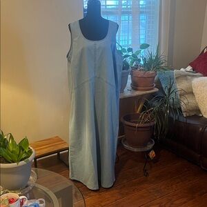 Ashley Stewart Light Blue Maxi Dress